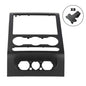 Solid Spare Fit For 2004-2008 Ford F-150 Center Dash Panel Radio Stereo Control Bezel Black