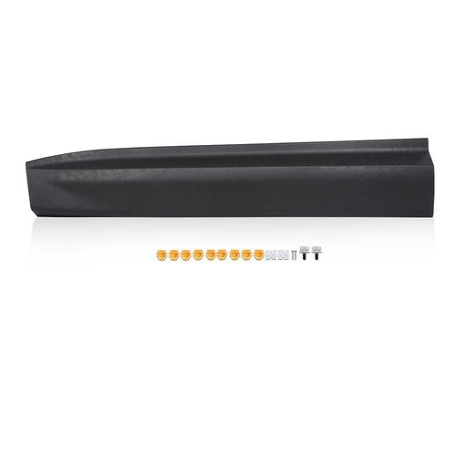 Solid Spare New Front Left Door Lower Molding Door Garnish Fit For 2013-2018 Santa Fe Sport