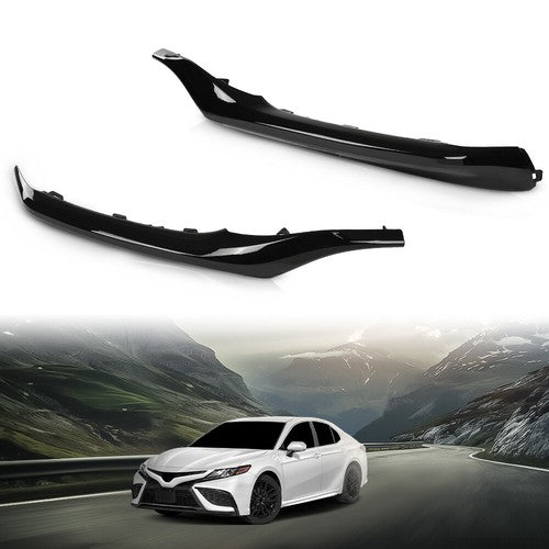 Solid Spare Front Bumper Lower Trim Molding Fit For 2021-2023 Toyota Camry XSE SE Left+Right