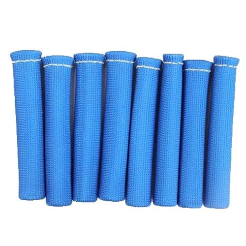 Solid Spare Blue 1200° Spark Plug Wire Boots Heat Shield Protector Sleeve SBC BBC US