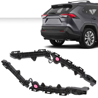 Solid Spare Rear Bumper Retainer Set Fit For 2019-2021 Toyota RAV4 Driver & Passenger Side