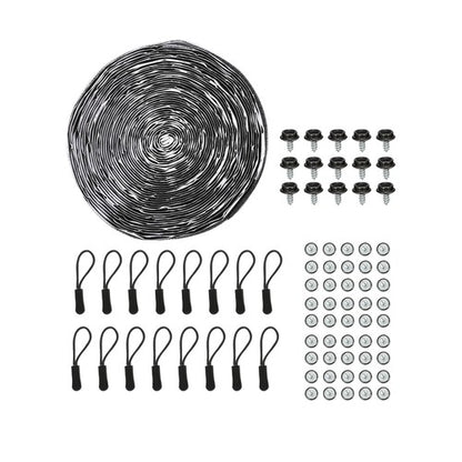 Solid Spare For Polaris General XP 4 1000 2PCS Soft Cab Enclosure Upper Doors （Left + Right）