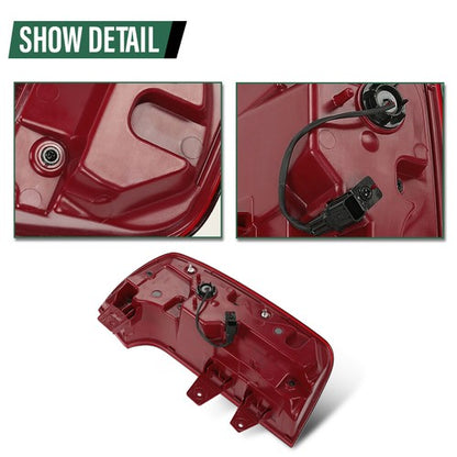 Solid Spare LED Tail Light Assembly Outer Left Side Fit For 2020-2022 Kia Telluride EX/SX