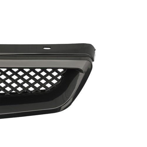 For 1999-2000 Honda Civic JDM Type R Black Mesh Front Hood Grille Grill 99-20