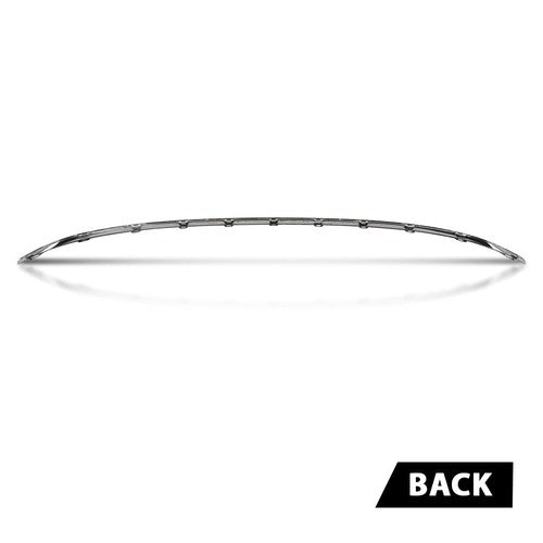 Solid Spare Fit For 2011-2014 Audi A8 Quattro Rear Bumper Silver Trim 4H08074432ZZ AU1144100