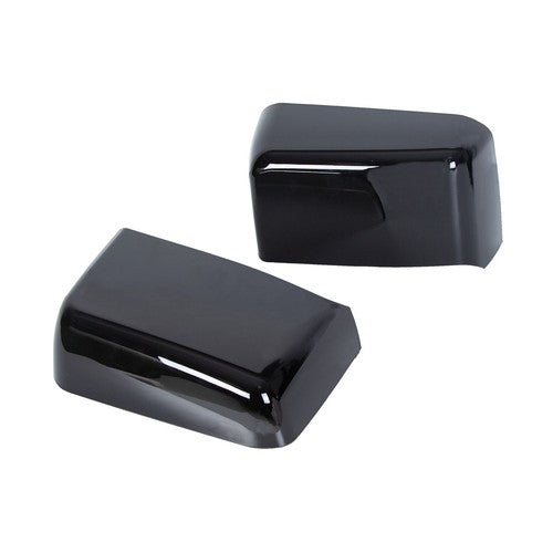 Solid Spare Fits For Chevy Silverado GMC Sierra 2014-2019 Gloss Black Tow Mirror Cap Cover