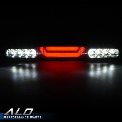 Solid Spare Fit For 1999-2007 Silverado/Sierra Clear LED BAR Third 3rd Brake+Cargo Light
