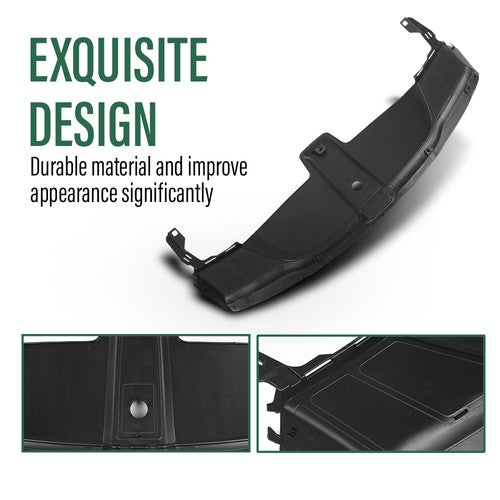 Solid Spare Fit For 2019 2020 2021 2022 2023 Porsche Cayenne Radiator Support Access Cover