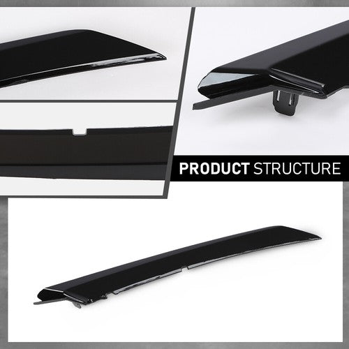 Solid Spare Front Bumper Headlight Trim Molding Fit For 2018-2024 Toyota Camry SE/XSE Right