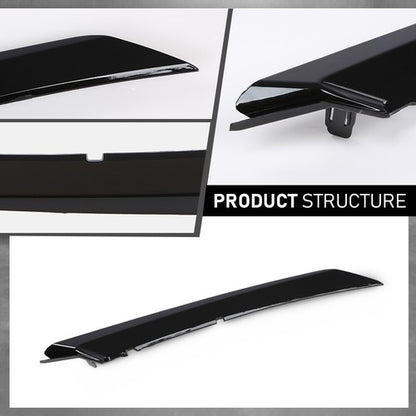 Solid Spare Front Bumper Headlight Trim Molding Fit For 2018-2024 Toyota Camry SE/XSE Right