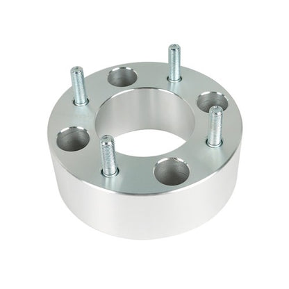 Solid Spare Wheel Spacers For Honda Rincon 680 4x110 2" 74mm M10x1.25 Silver X2