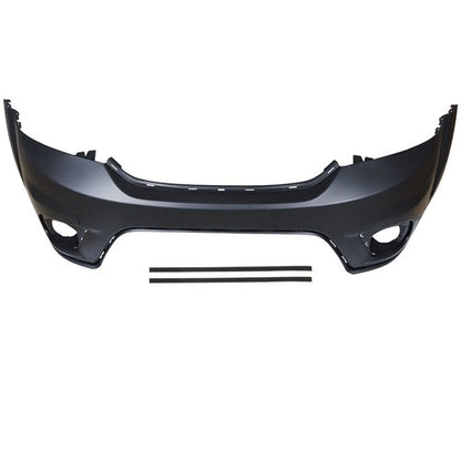 Solid Spare Suit For 2011-2016 Dodge Journey fog lamp holes Primed Front Bumper Cover