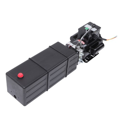 Solid Spare Hydraulic Power Unit 16 Quart 4 Gallon Hydraulic Pump 3450RPM 2HP Single Phase