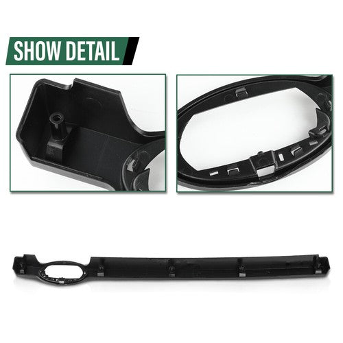 Solid Spare Front Bumper Grille Badge Strip Trim Fit For 2020-24 Land Rover Defender 110 130