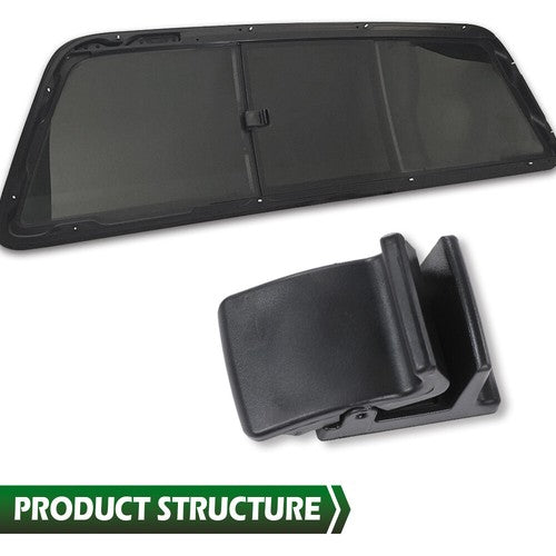 Solid Spare Fit For 97-04 Ford F150 97-99 F250 Manual Rear Sliding Back Window Latch Lock