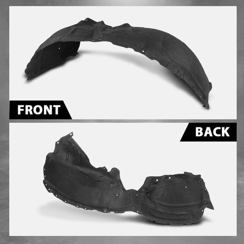 Solid Spare Front Fender Liner Splash Shield Right Fit For 2020-2024 Ford Escape FO1249205