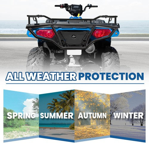 Solid Spare Rear Bumper Brush Guard Storage Rack Extender For Polaris Sportsman 450 14-20