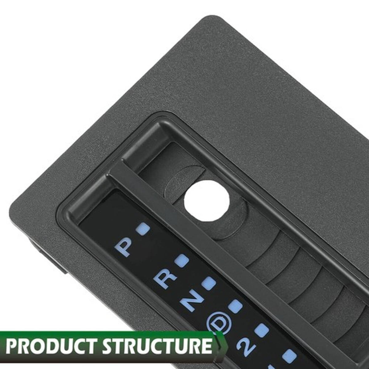Solid Spare Fit For 1997-2006 Jeep Wrangler TJ Automatic Floor Shift Indicator Bezel Trim