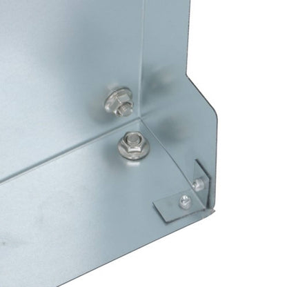 Solid Spare Chicken Nesting Boxes 6 Compartment Metal Poultry Nest Box Large Vented Holes