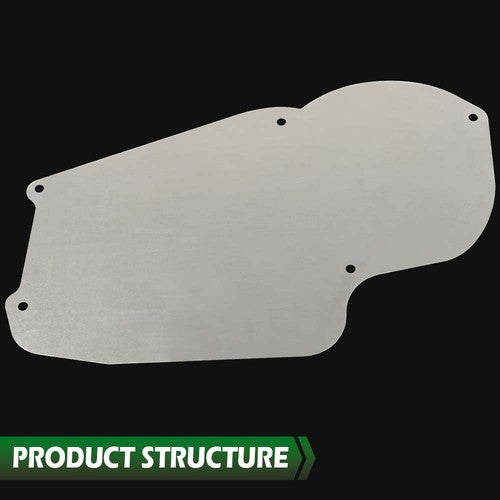 Solid Spare Fit For 1973-1977 Pontiac Astre H Body Aluminum A/C Heater Delete Panel Plate