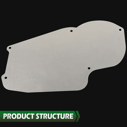 Solid Spare Fit For 1973-1977 Pontiac Astre H Body Aluminum A/C Heater Delete Panel Plate
