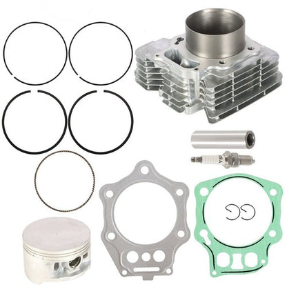 Solid Spare For Honda Foreman 450 Top End Rebuild Kit Cylinder Piston Gaskets 1998-2004