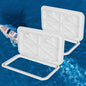 Solid Spare 2Pk Deck Marine Access Hatch & Lid 24" x 14" Boat Hatch Handle Marine Caravan RV