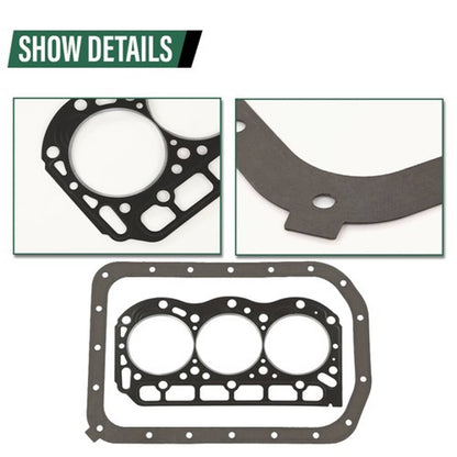 Solid Spare New Fit For Daihatsu Briggs & Stratton 825527 Overhaul DM950D Engine Gasket Set