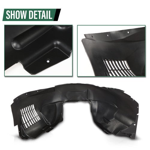 Solid Spare Fit For 12-15 Jaguar XF XFR XFR-S Front Left Side Fender Liner Splash Shield