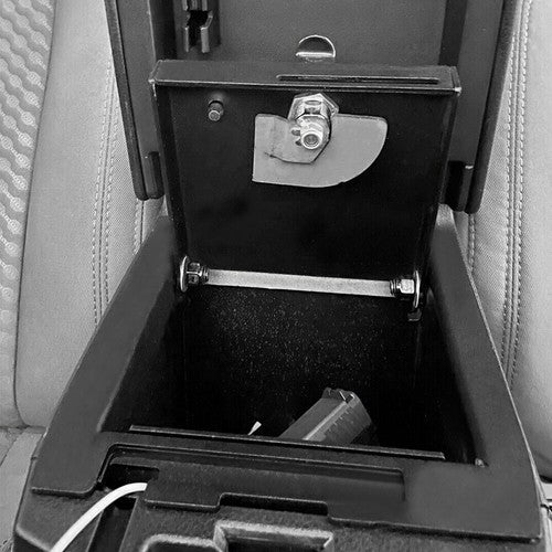 Solid Spare Center Console Safe Storage Console Vault W/USB Space For Toyota Tacoma 2016-22