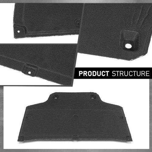 Solid Spare Fit For 2018-2024 Audi Q5 SQ5 Engine Splash Shield Guard Under Cover 80B863822A