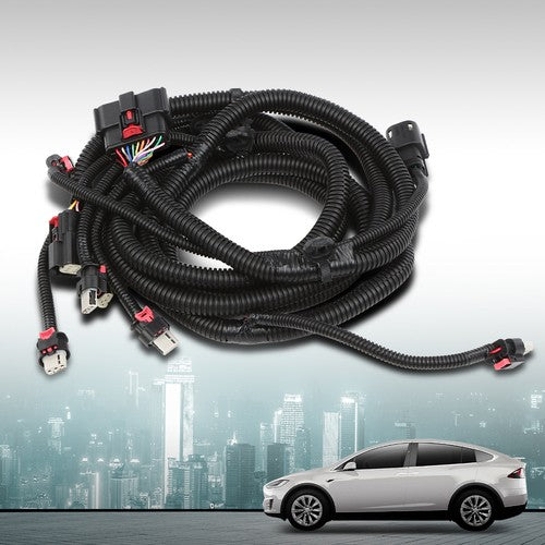 Solid Spare Fit For 2016-2020 Tesla Model X Front Bumper Parking Sensor Harness 1032433-00-G