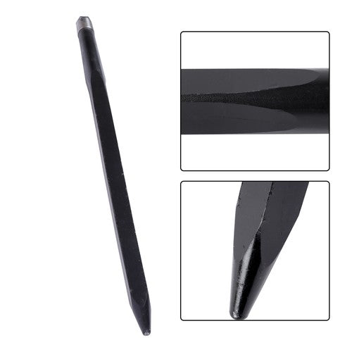 Solid Spare 49" 1PCS Square Hay Spike Bale Spear Wide Tine Spike Skid Conus For Tractor