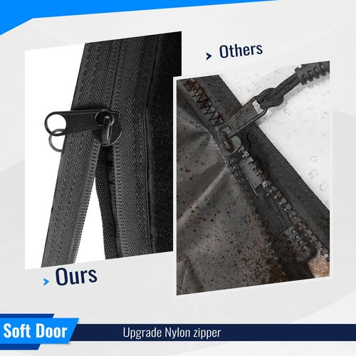 Solid Spare UTV Soft Full Doors Cab Enclosures For Polaris RZR 800 800S 2008-2014
