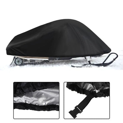 Solid Spare New For Snowmobile up to 90" Black Heavy Duty Trailerable Sled Storage Cover US