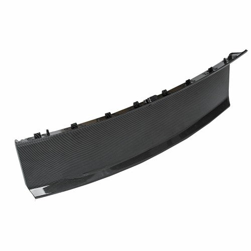 Solid Spare CARBON FIBER LOOK TRUNK PANEL DECKLID REAR TRIM COVER FOR 2015-2023 MUSTANG GT
