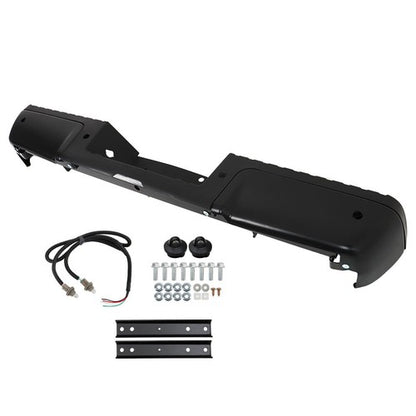 Solid Spare Car Metal Rear Bumper Compatible For 08-16 Ford F-250 F-350 F-450 Super Duty NEW