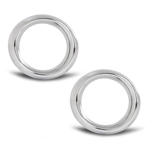 Solid Spare Fog Light Bezel Lamp Trim Left+Right Fit For 2010-2012 Mercedes Benz GLK350
