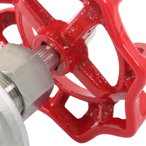 Solid Spare Heavy Duty Stainless Steel Gate Valve DN40 1-1/2" NPT