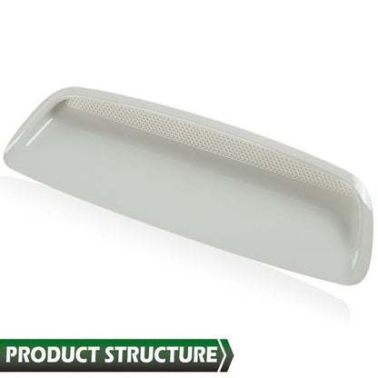 Solid Spare Fit For 2005-2011 Toyota Tacoma Pickup Front Sport Hood Bulge Scoop Kit White