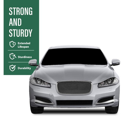 Solid Spare New Fit For 2012-2015 Jaguar XF XFR Silver Front Bumper Upper Mesh Grille