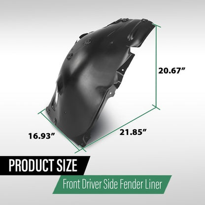 Solid Spare Fit For 2019-2025 BMW 330i Front Fender Liner Left Driver Side | Front Section