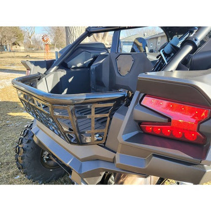 Solid Spare Bed Enclosure Tailgate Storage Luggage Rack For 2020-2024 Kawasaki Teryx 1000