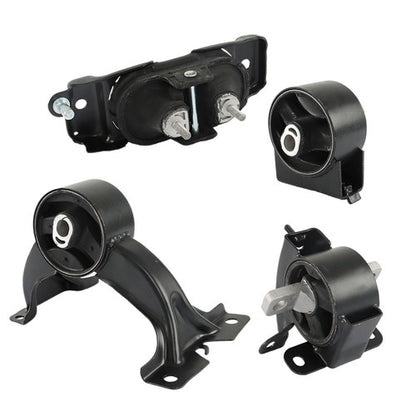 Solid Spare For Chrysler Town & Country Ram C/V 2011-2016 3.6L 4Pcs Engine Motor Trans Mount