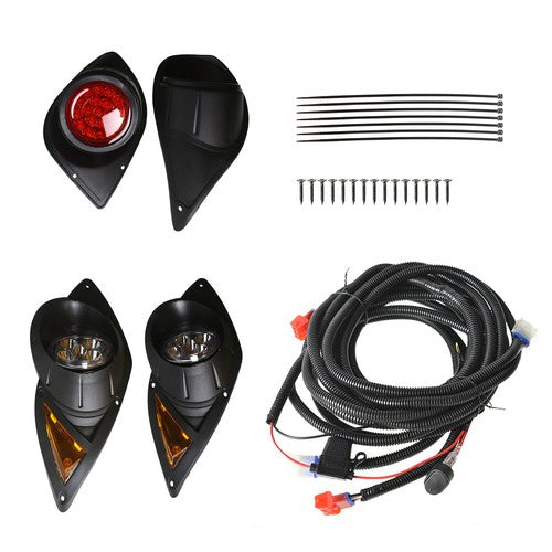 Solid Spare For Yamaha Drive G29 07+ Golf Cart LED Headlight & Tail Light Gas or Electric