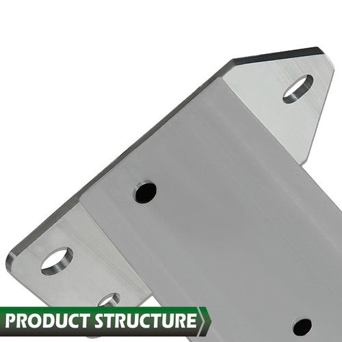 Solid Spare Fit For 2005-2023 Toyota Tacoma Front Bumper Reinforcement Brackets Right & Left