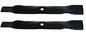 Solid Spare (2) Oregon 192-106 Mower Blades for John Deere GX22151 42"