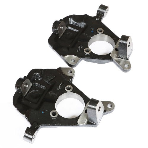 Solid Spare Black 2" Drop Lowering Spindles For Chevy GMC Silverado Sierra 1500 1999-2006