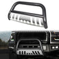 Solid Spare Front Push Bumper Bull Bar Grille Guard Stainless For Toyota Tacoma 2005-2015