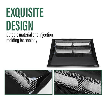 Solid Spare Front Upper Hood Scoop Vent Cold Air Flow Fit For Humvee Hummer H1